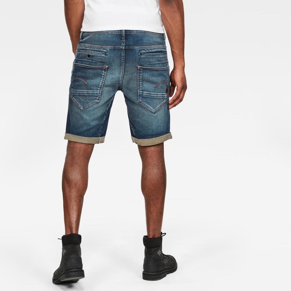 G-Star RAW Mens D-Staq 3D Denim Shorts Size 36 Blue Streetwear Utilitarian